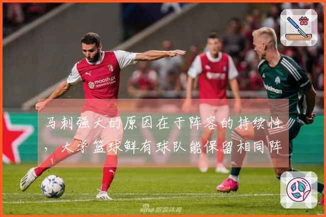 马刺强大的原因在于阵容的持续性，大学篮球鲜有球队能保留相同阵容四年